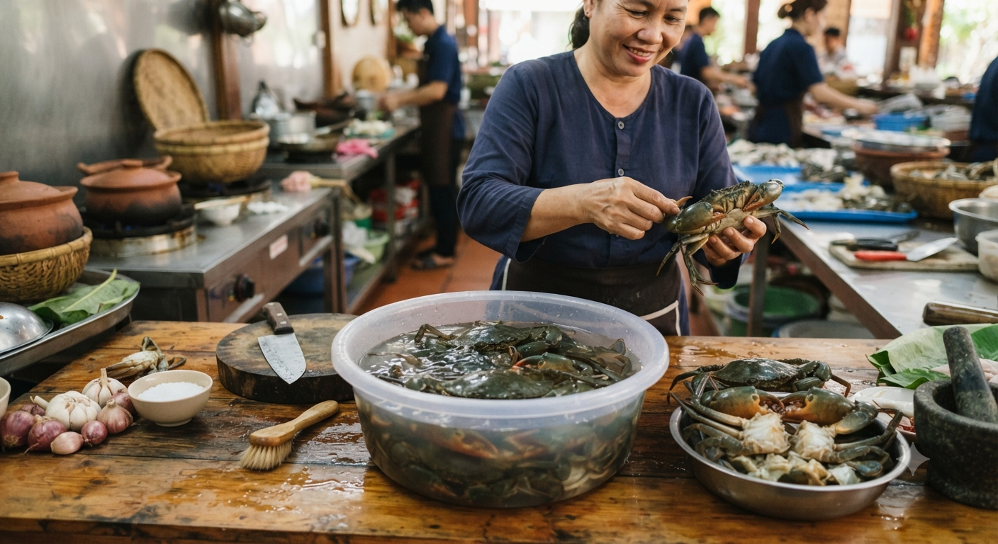 Bí quyết lựa chọn và sơ chế cua tươi ngon