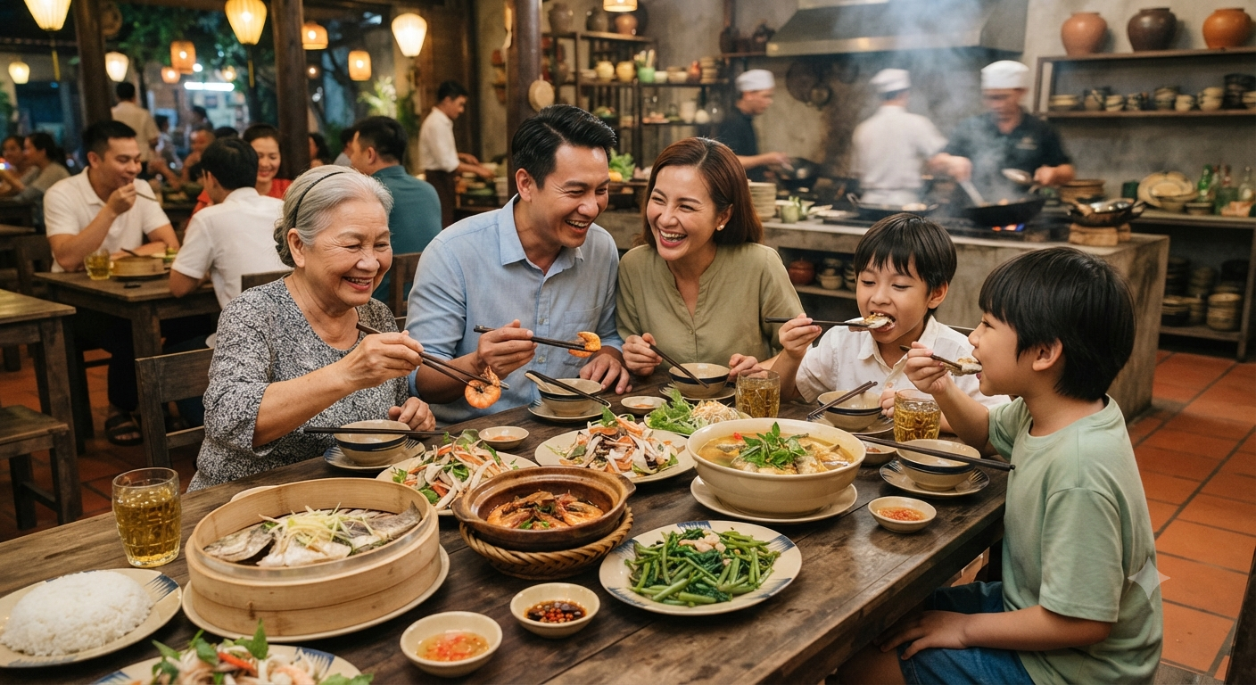 Sự hòa quyện hoàn hảo tạo nên thương hiệu ẩm thực