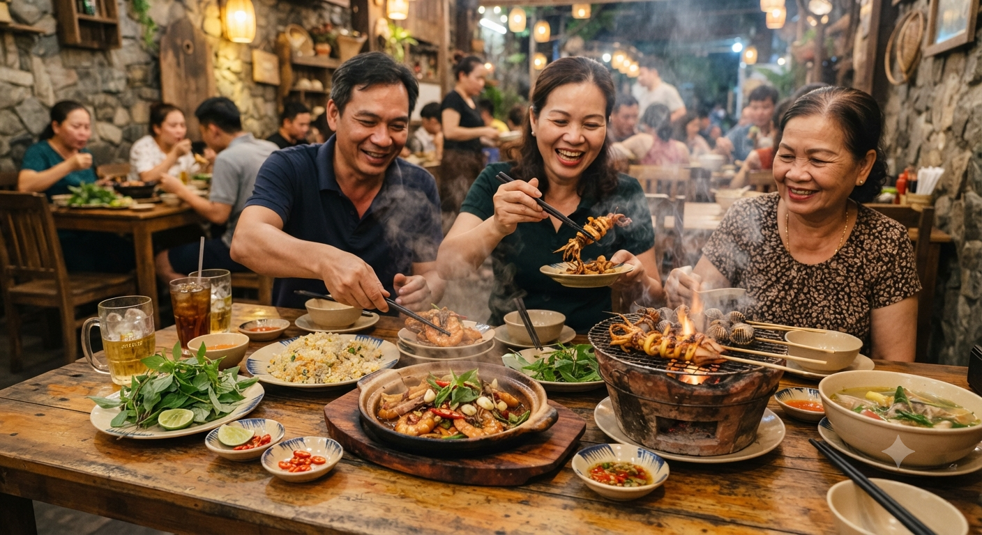 Khám phá sức hút đậm đà từ các món rang và món nướng